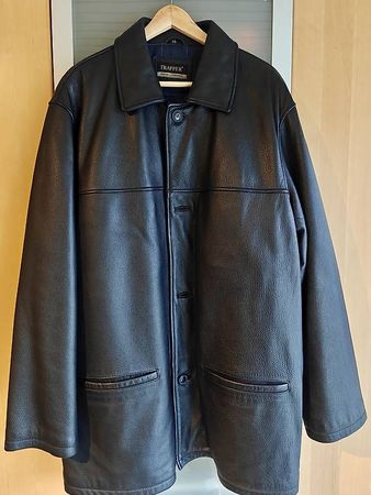 Wunderschöne Echtlederjacke, Gr. 56, zu verkaufen