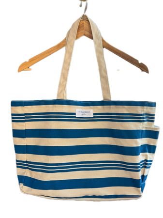 Dolce&Gabbana Shopper Tasche, gestreift, Sommer-Look!