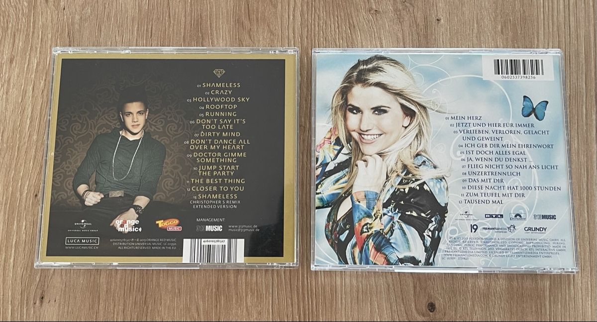 CD: Luca Hänni & Beatrice Egli CD's – Usato da Arnegg venduto da lara.andermatt 1