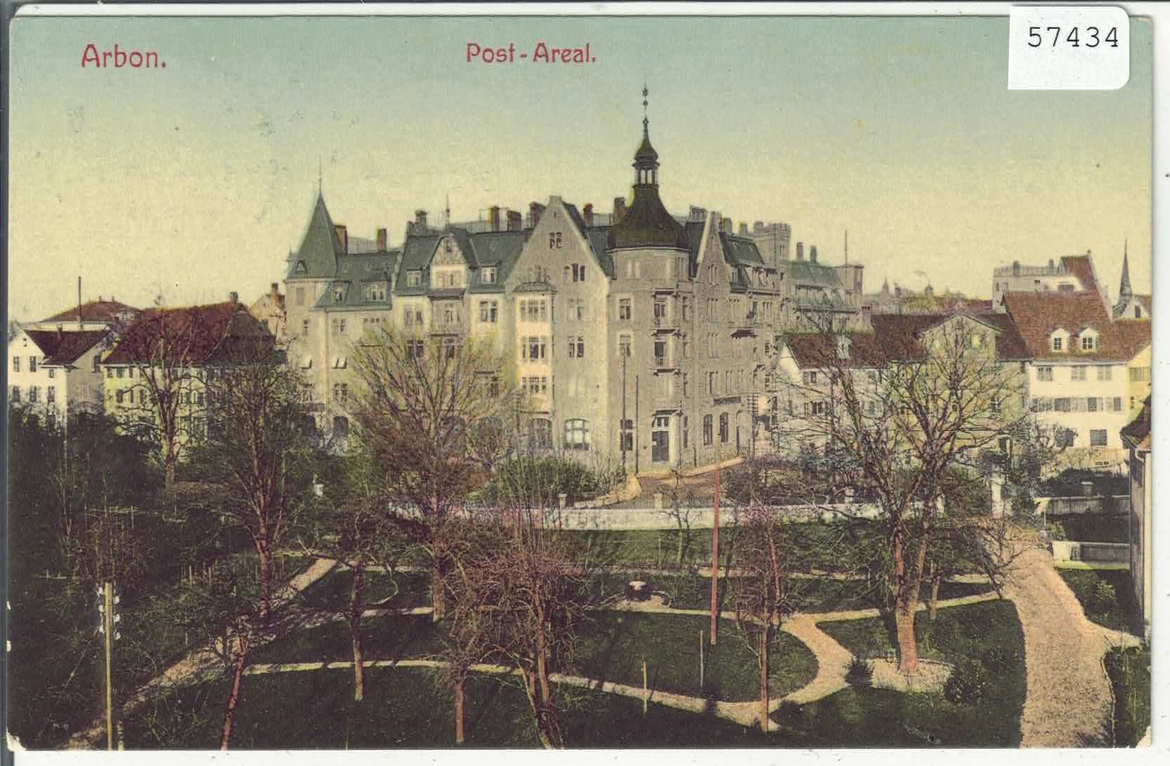 Cartes postales: Arbon - Post-Areal - coloriert – D'occasion à Ettingen par Kartenplanet