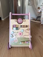 Little Dutch Wooden Activity Walker Pink Used