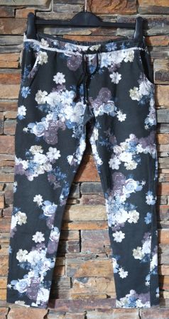Leggins / Trainerhose Chicorée Gr. S grau/blau Damen