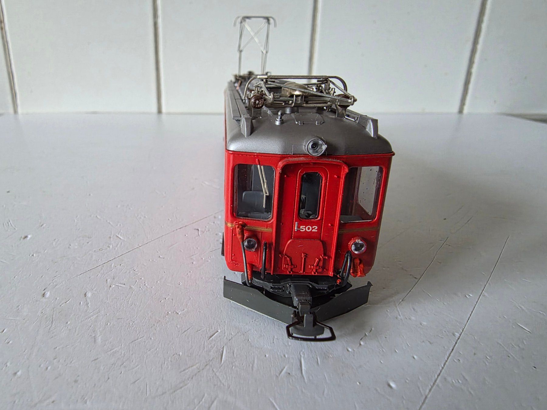 Bemo Modelleisenbahnen: BEMO RhB Triebwagen ABe 4/4, Nr. 502 – Gebraucht aus Seuzach von Loeckeli01 2