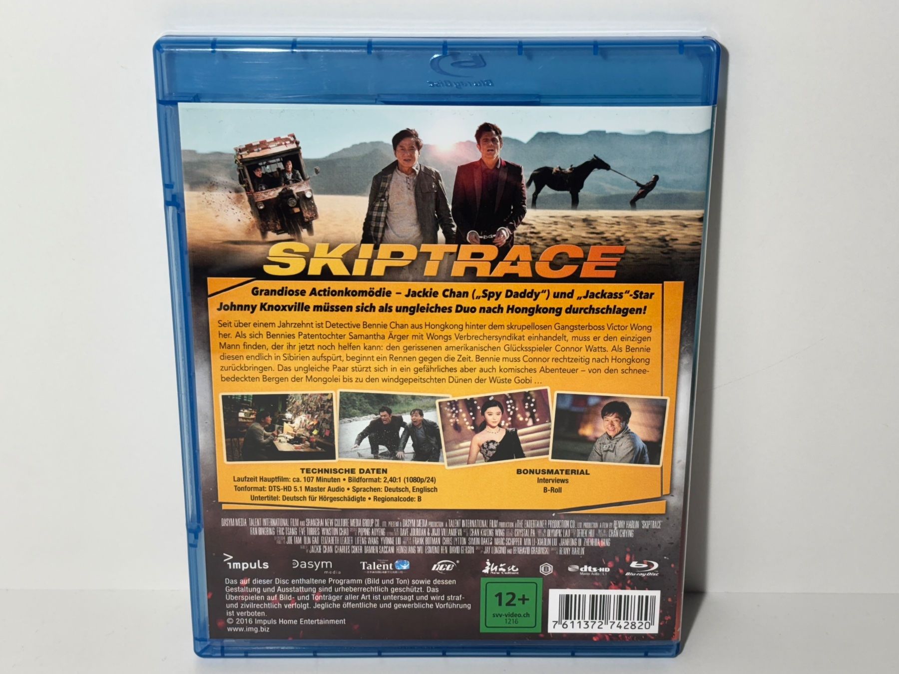 Alle DVDs: Skiptrace Blu Ray – Gebraucht aus Wilderswil von Sstriker 1