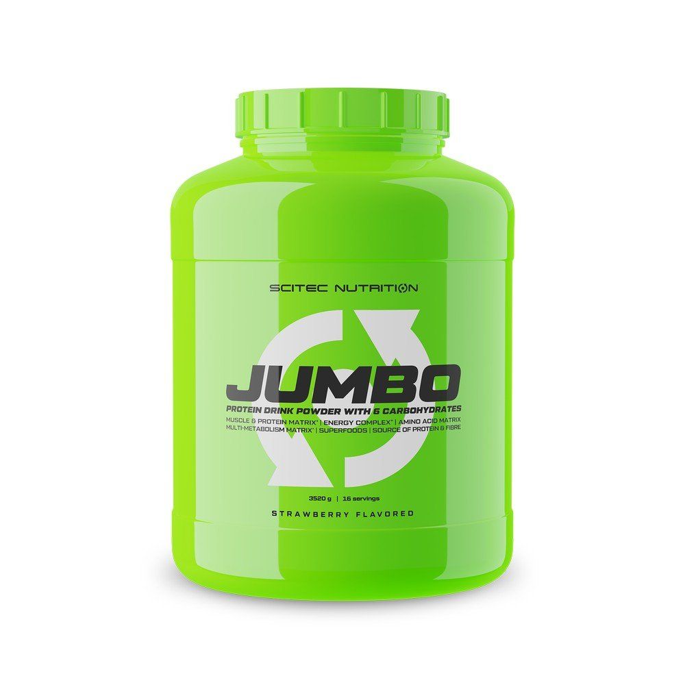 Lebensmittel & Spezialitäten: Scitec Nutrition Jumbo (3520g) Erdbeere – Neu und originalverpackt aus Givisiez von Kosport