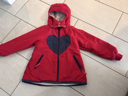 Raccoon outdoor winter jacket, girls, 8 years, cute!