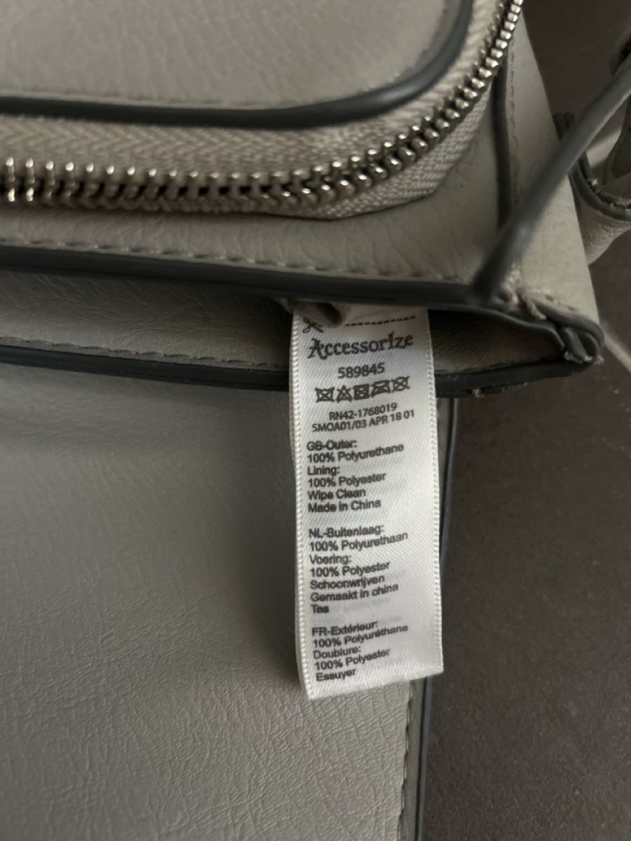 Borse da donna: Handtasche grau von Accessorize – Usato da Winterthur venduto da Guizza93 3
