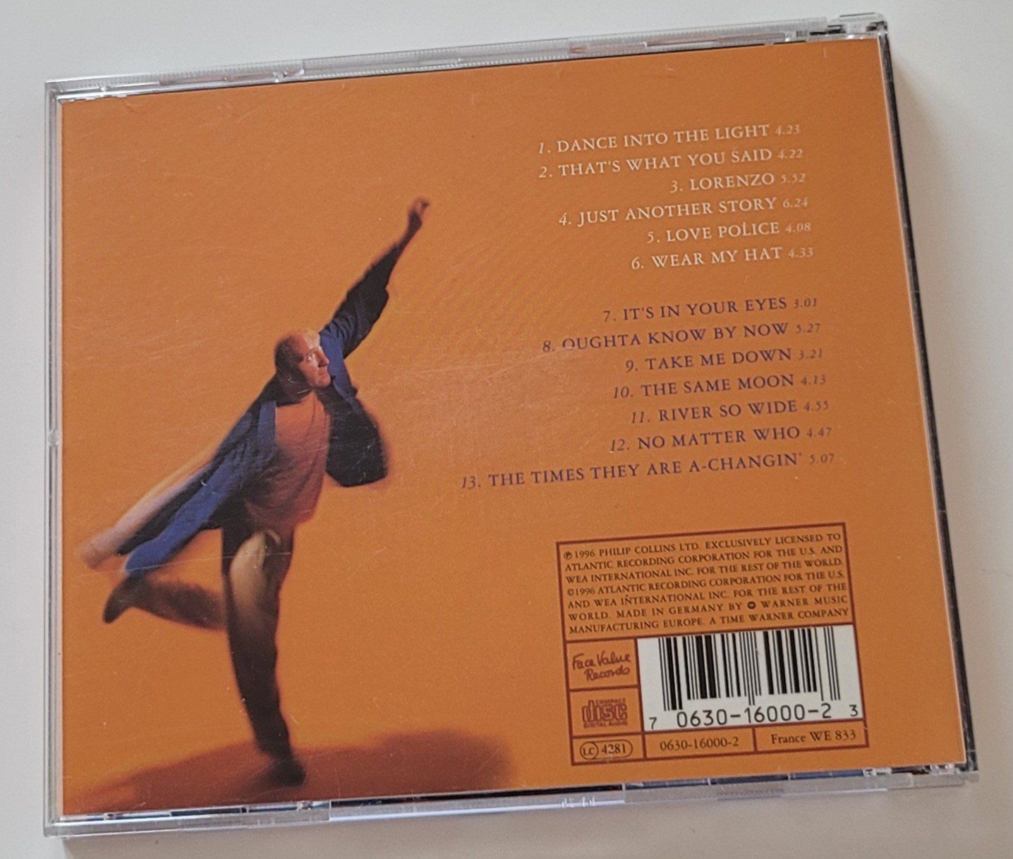 CDs: Phil Collins - Dance into the light - CD – Gebraucht aus Zürich von fourpaws 1