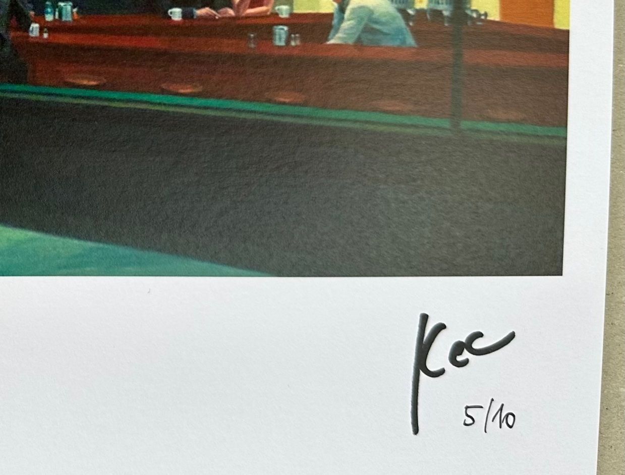 Foto & Immagini: KeC: Edward Hopper singing Snoopy, signiert 5/10 – Nuovo (secondo la descrizione) da Thayngen venduto da Neuhof80 1