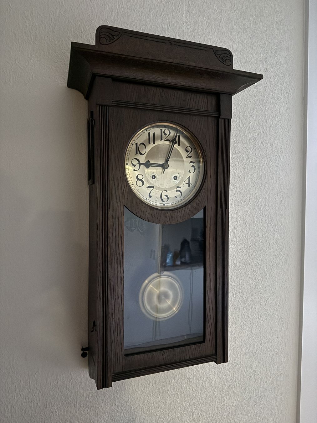Orologi: Wanduhr Holz Pendeluhr Antik – Usato da Aarburg venduto da Codajolu
