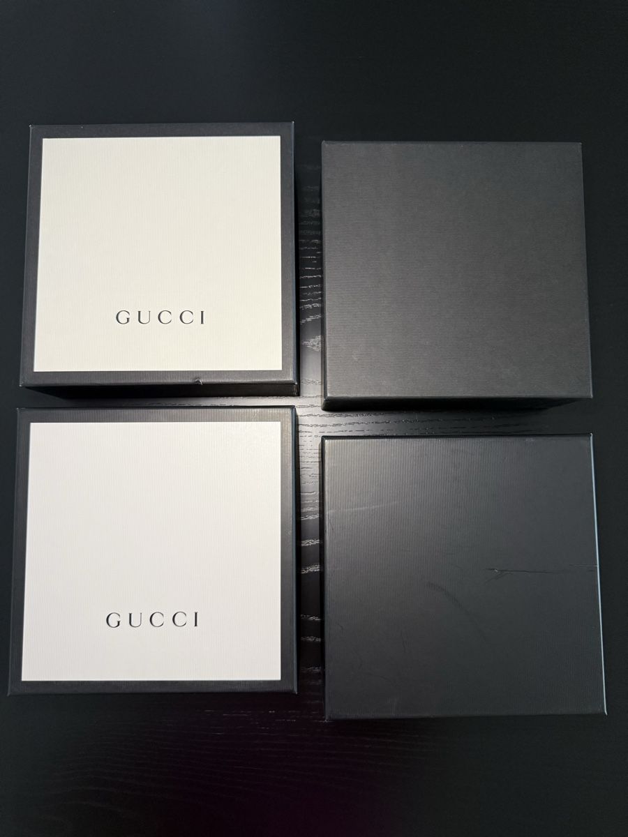 Casse di trasporto: 2 KLEINE ORIGINALE GUCCI GESCHENKBOXEN – Nuovo (secondo la descrizione) da Rorschacherberg venduto da drdupor 3
