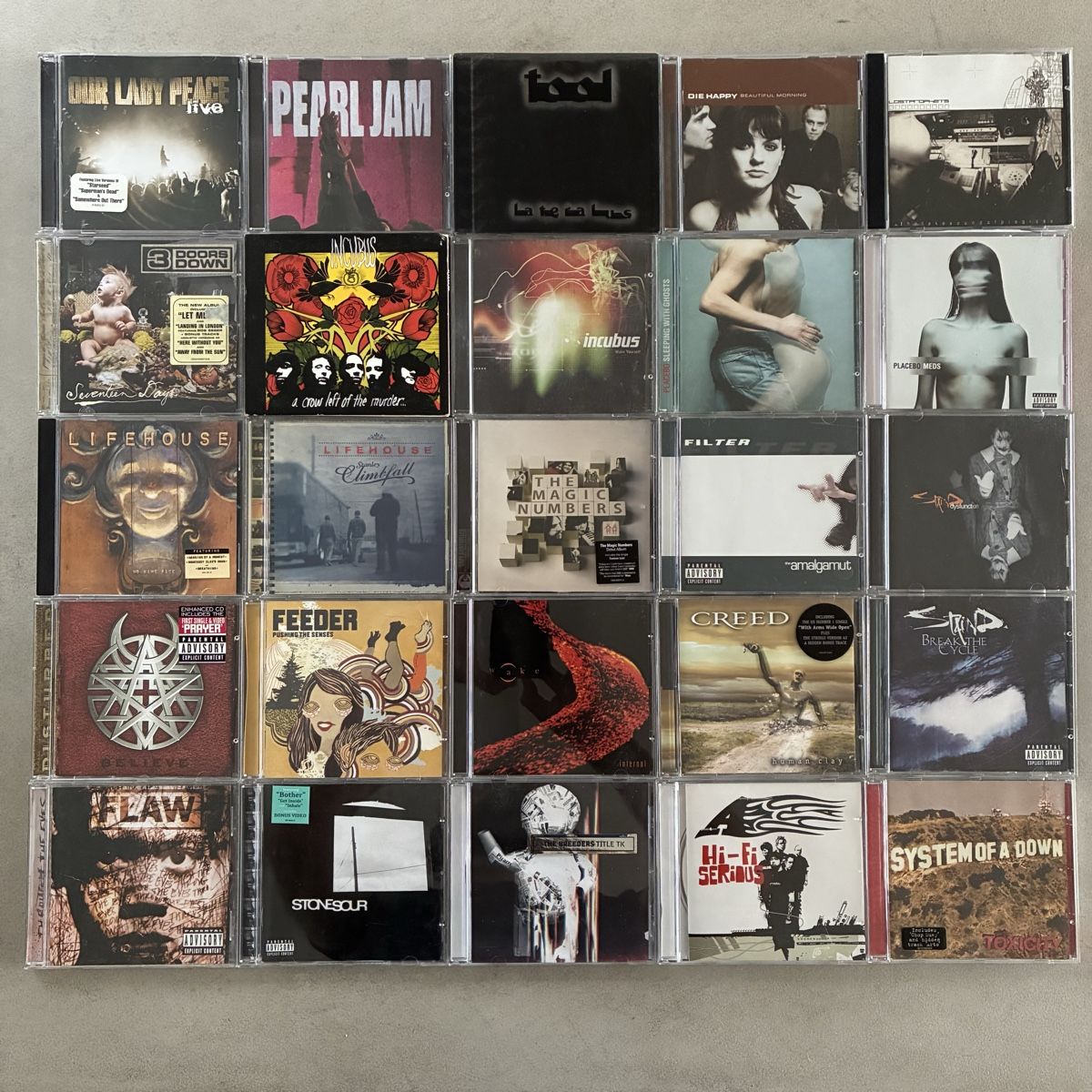 CDs: CD SAMMLUNG 59 ROCK METAL & OTHERS – Gebraucht aus Zug von CEBKA