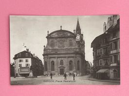 Yverdon - Place Pestalozzi