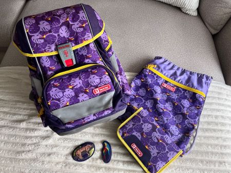Step by Step Schulthek Set violett