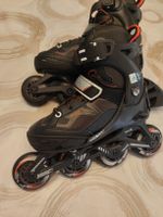 Oxelo Inline Skates, Grösse 32-35, Schwarz/Orange, Top! 
