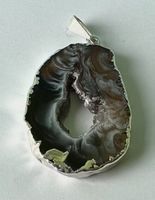 Kettenanhänger Achatgeode