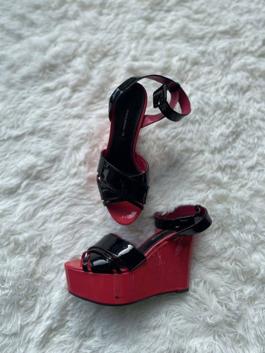 Sonia Rykiel Scarpe da uomo: Sonia Rykiel Talon Compensé T.37 edition limitée – Usato da Lausanne venduto da mau_6tnl 4