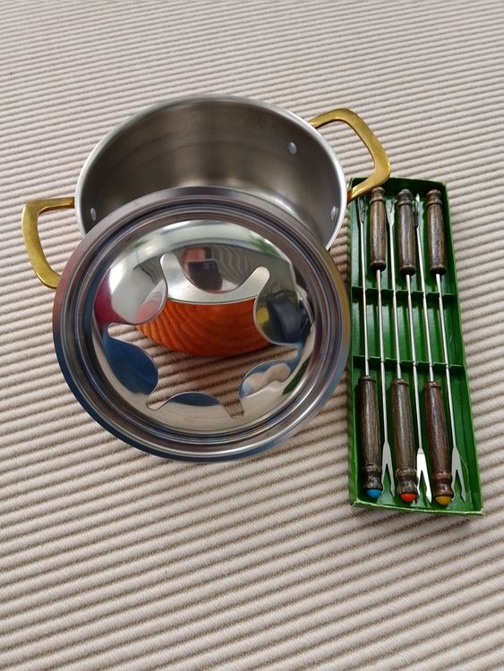 Fondue Chinoise / Bourguignonne Pfanne Kaufen auf Ricardo