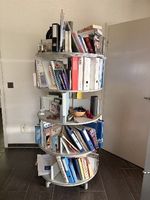 Rondelle für Ordner oder Bücher; Ablage