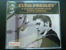 Elvis Presley - 8 classic Albums + Bonus Singles  (4 CD-Box)