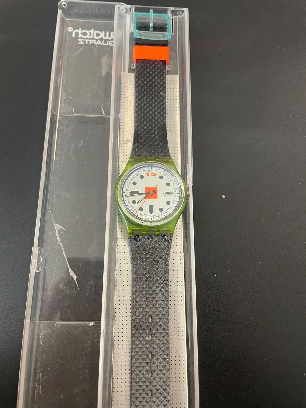 Swatch Orologi: Swatch Hopscotch 1990 GN106 – Nuovo e nell'imballaggio originale da Wilen b. Wil venduto da Alvaro00