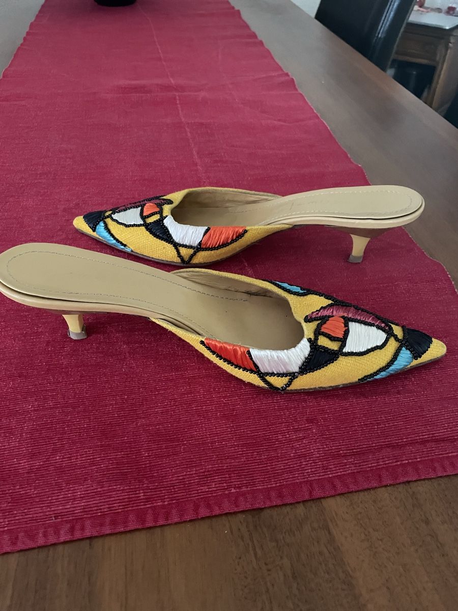 Casadei Scarpe da donna: Casadei Damen-Pantoletten Gr. 39 – Usato da Neuhausen venduto da Schanana 3