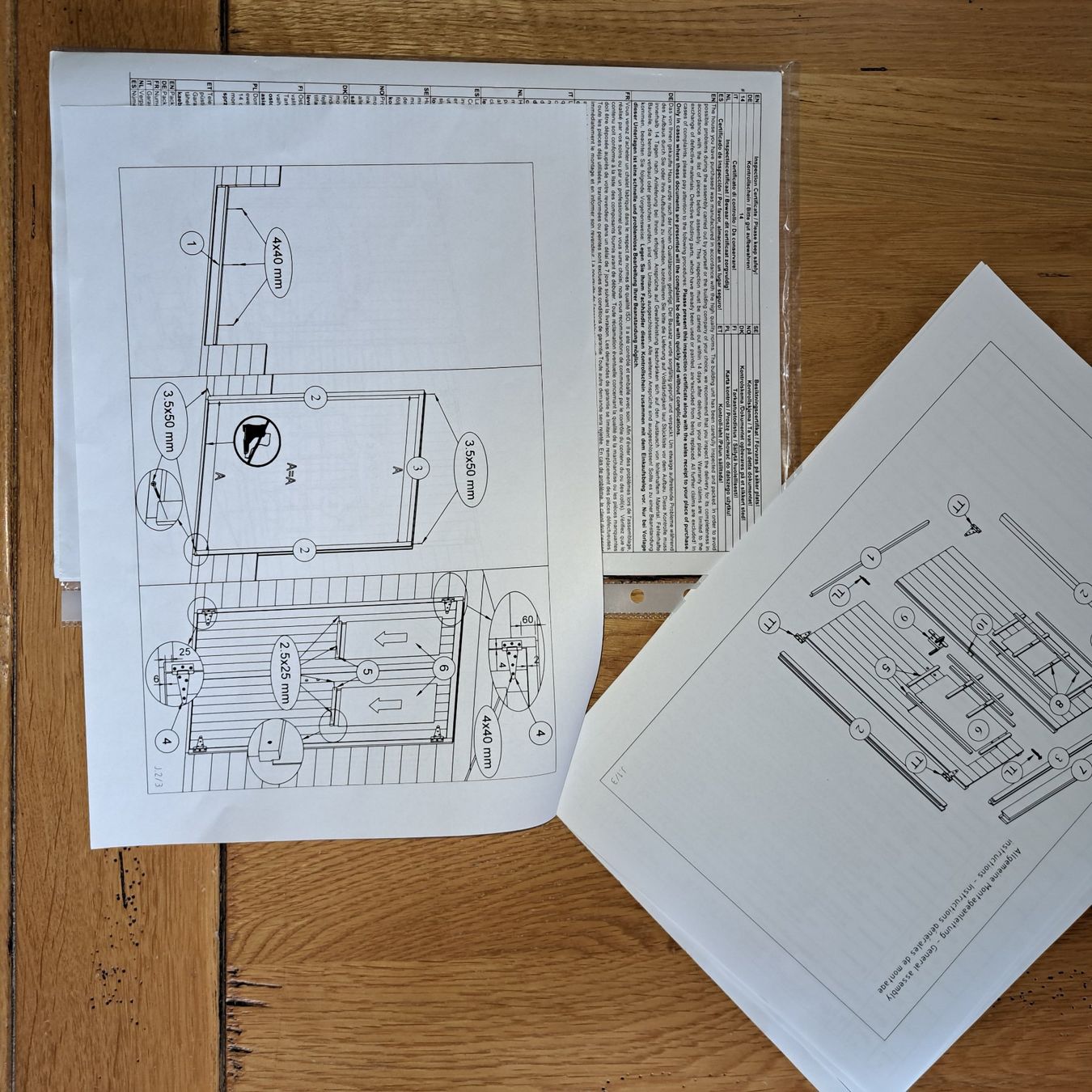 Casette da giardino & serre: Maisonnette de jardin bois neuf, kit facile à monter. 59C – Nuovo e nell'imballaggio originale da Renan BE venduto da Canard6 2