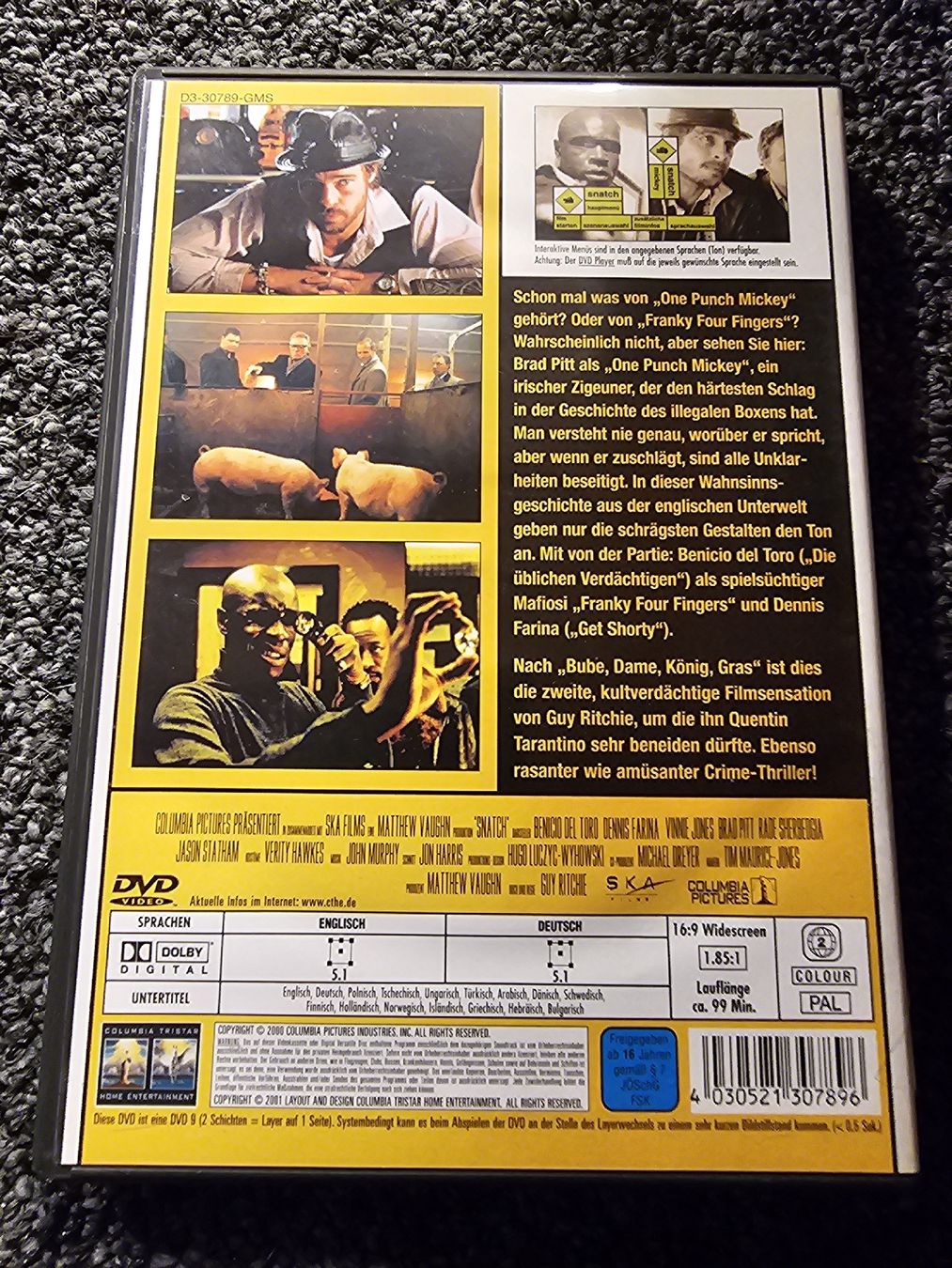 Alle DVDs: Snatch (18577) – Gebraucht aus Ruswil von jan_bxl5 1