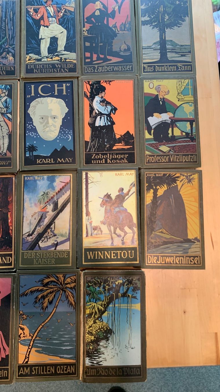 Libri: 22 Antike Karl May Bücher – Usato da Rheinfelden venduto da stobifant 4