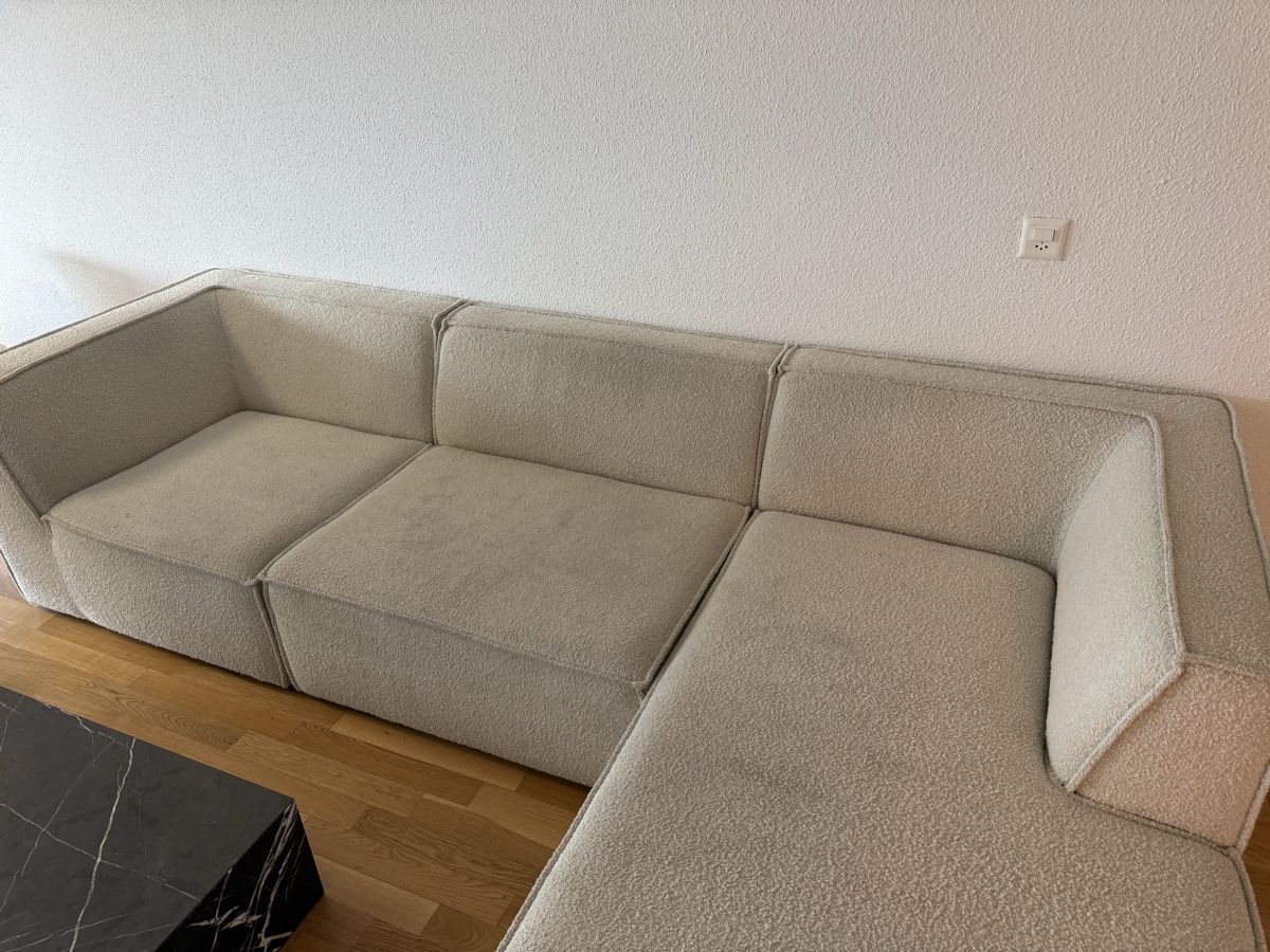 Divani: Sofacompany Boucle Creme Designer Sofa Module 285 cm x 193 – Usato da Zug venduto da MC2CC 8