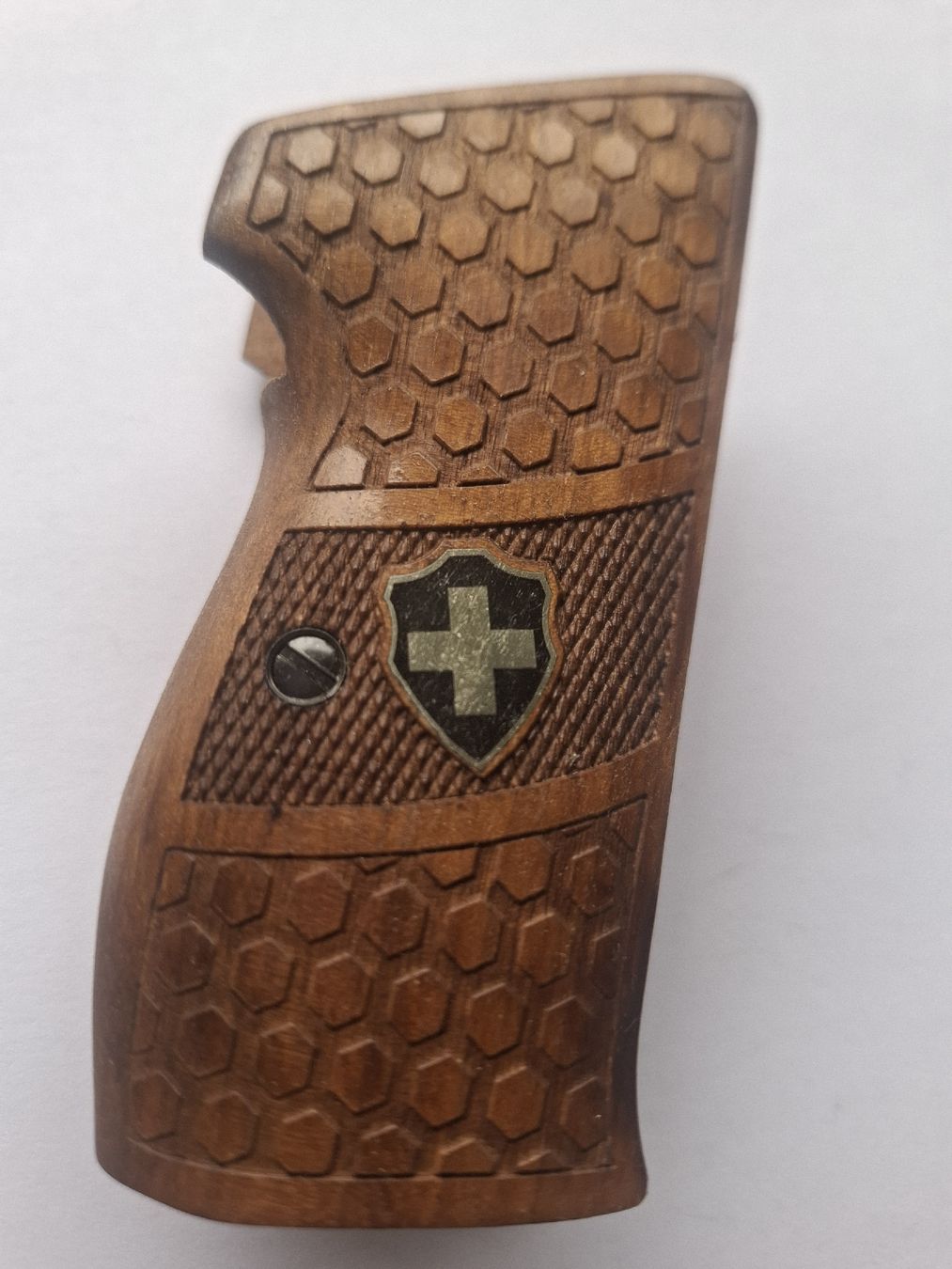 Articoli in legno: Nussbaum Griffschalen für die Sig P210 – Nuovo (secondo la descrizione) da Rothrist venduto da griffe 1