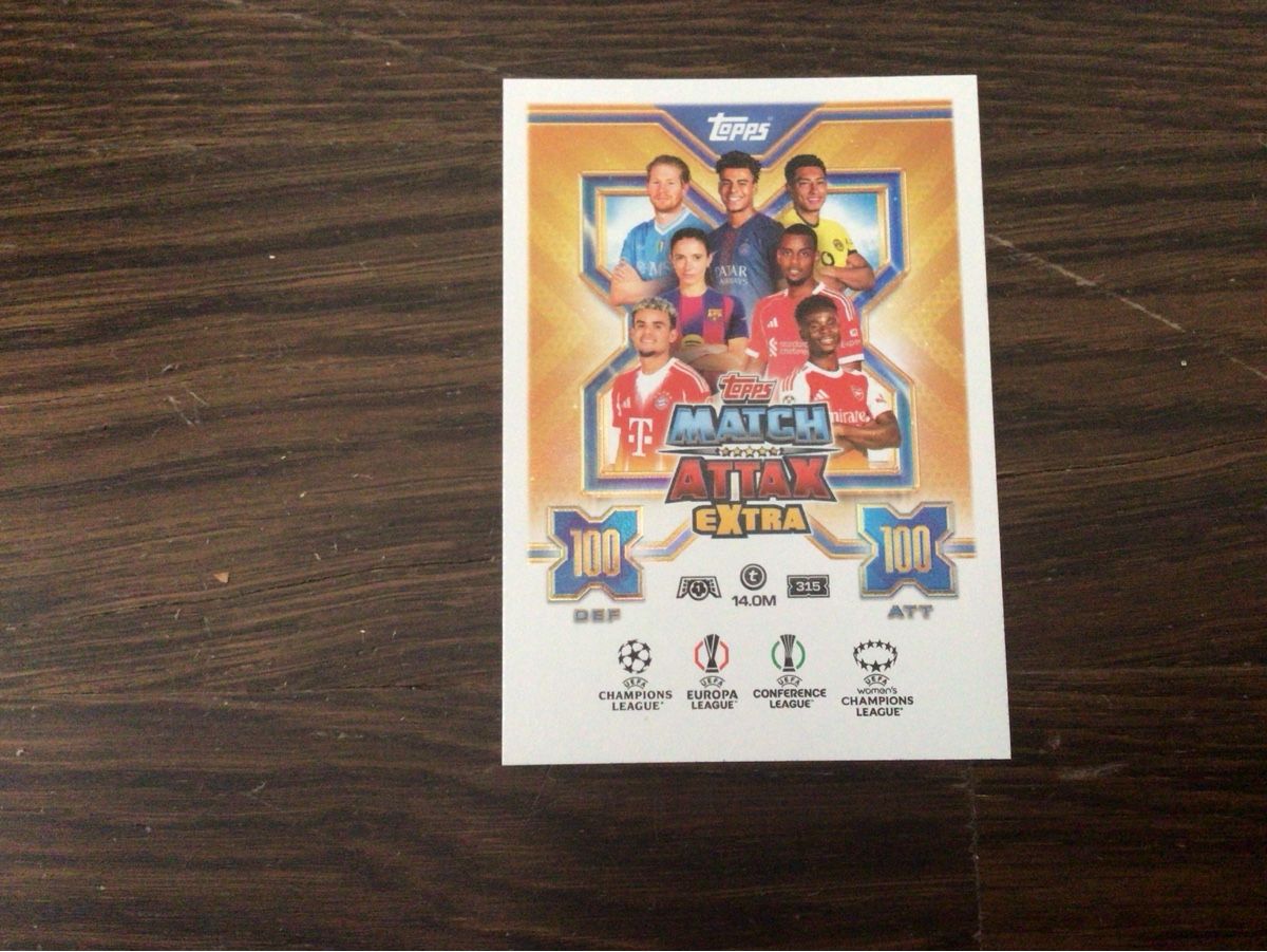 Topps Carte collezionabili: Match attax extra title card – Nuovo (secondo la descrizione) da Brugg AG venduto da Padmini