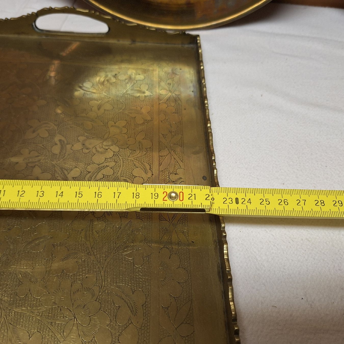 Piatti di portata: Versand möglich! Orientalische Serviertablets – Usato da Winterthur venduto da Goldpipau 6