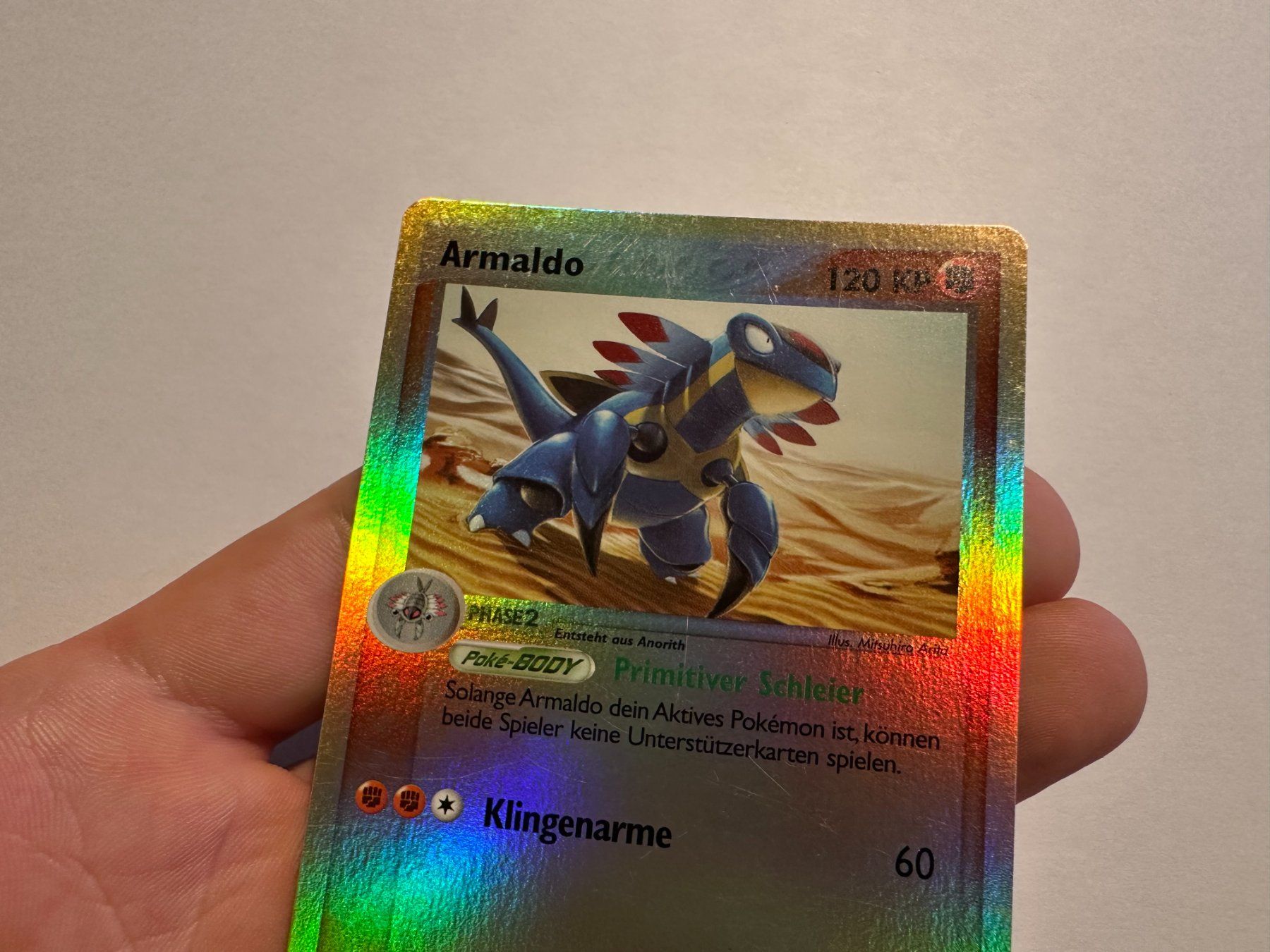Pokémon Sammelbilder & Trading cards: Armaldo reverse holo Ex Sandsturm DE – Gebraucht aus Hagendorn von Pokecollectorch 4