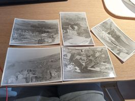 9 alte Fliegeraufnahmen Entlebuch