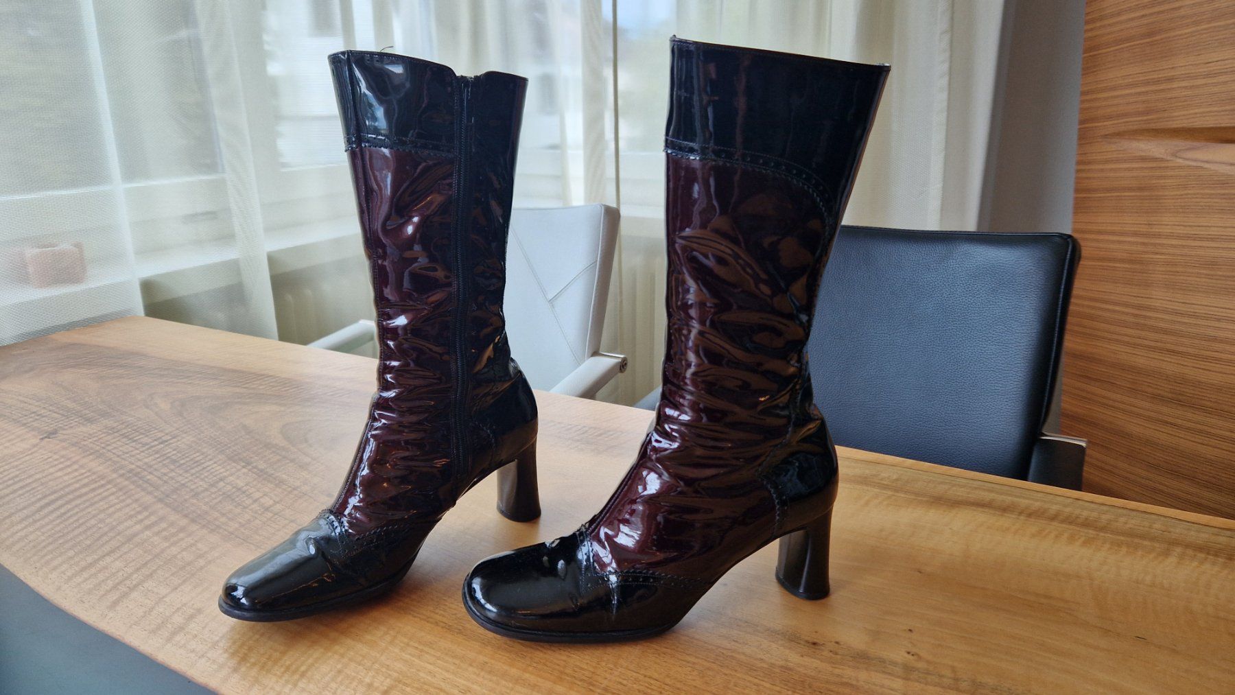 Gabor Scarpe da donna: Exklusive Lederstiefel Highheels – Usato da Zürich venduto da MatthiasBruetsch 5