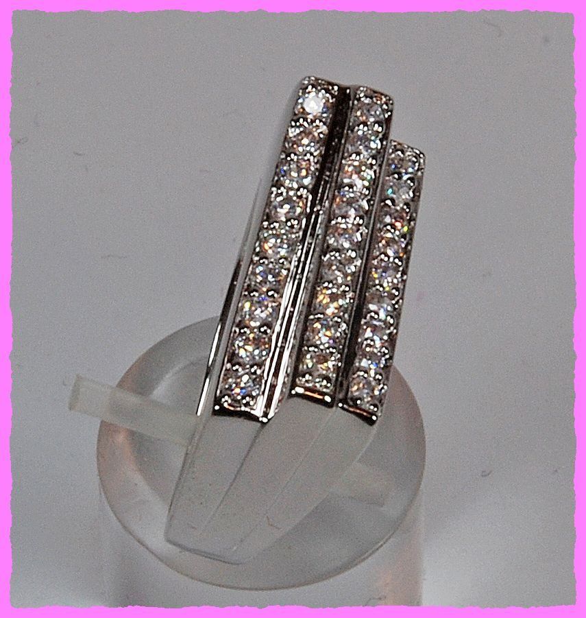 Anelli: Bezaubernder Ring mit Zirkonia – Nuovo e nell'imballaggio originale da Oberglatt ZH venduto da Diamond-Girl 1