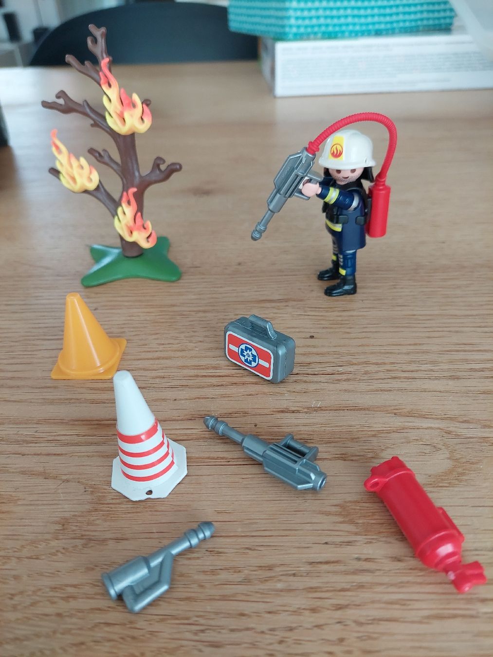 Playmobil Giocattoli: Playmobil Feuerwehrmann Set – Usato da Niederbuchsiten venduto da Dins01