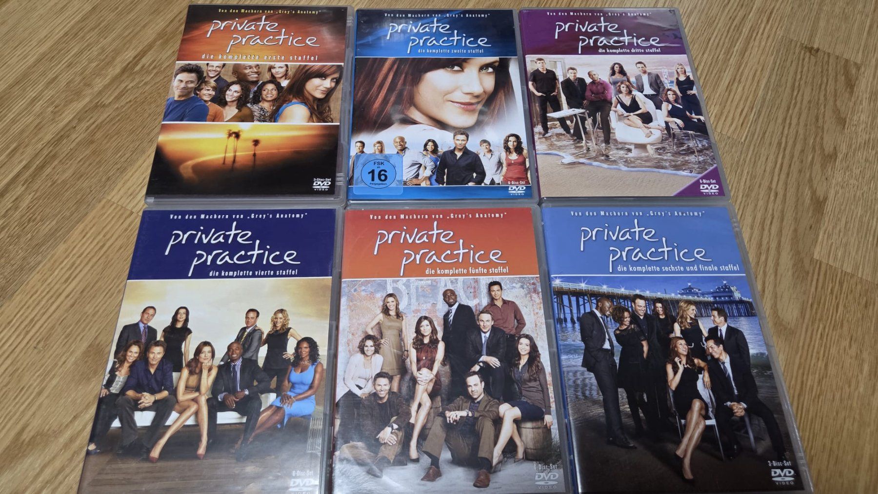 Alle DVDs: 😷PRIVATE PRACTICE KOMPLETTE SERIE🤕 – Gebraucht aus Interlaken von qis_y9y6