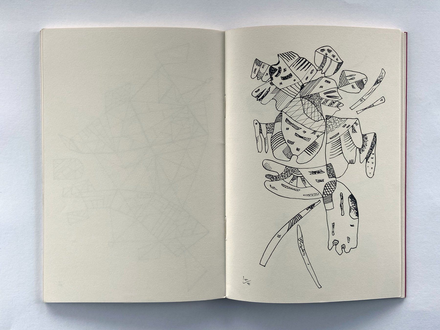 Bücher: Kandinsky. Carnet De Dessins 1941. Karl Flinker Éditeur. – Gebraucht aus Zürich von Tulsa1968 4