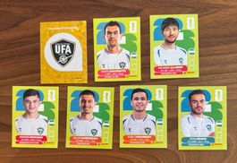 Panini Sticker FIFA World Cup 2026 UZB 7 Karten