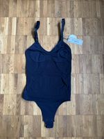 Creamy Fabrics Bodysuit Navy Blau Grösse L neu
