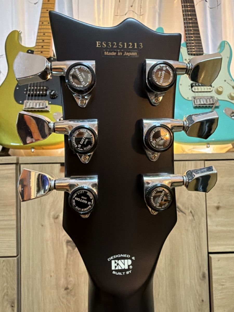 Esp Strumenti musicali: ESP E-II Eclipse E-Gitarre Schwarz matt sehr guter Zustand – Usato da Kilchberg ZH venduto da Batnik 3