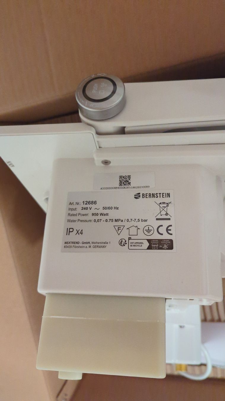 WC: Bernstein Dusch Wc T640 – Neuf avec emballage d'origine à Veltheim AG par Sandro68 2
