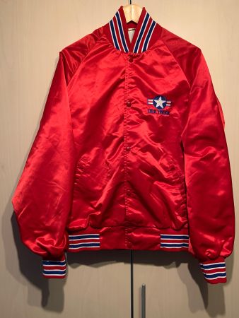 Coole Vintage USA Truck Bomberjacke, Nylon, Gr. L