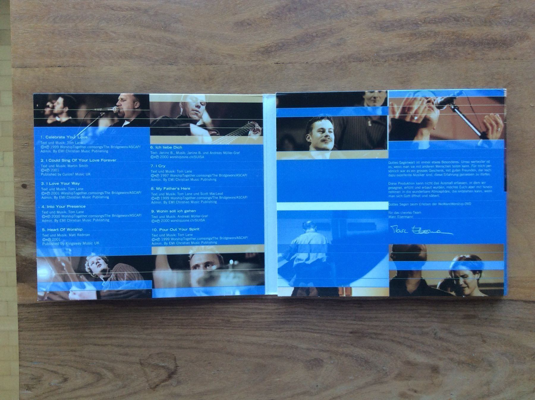 Alle DVDs: DVD WeWantWorship 2001 – Gebraucht aus Horgen von flyingpenguin2000 1