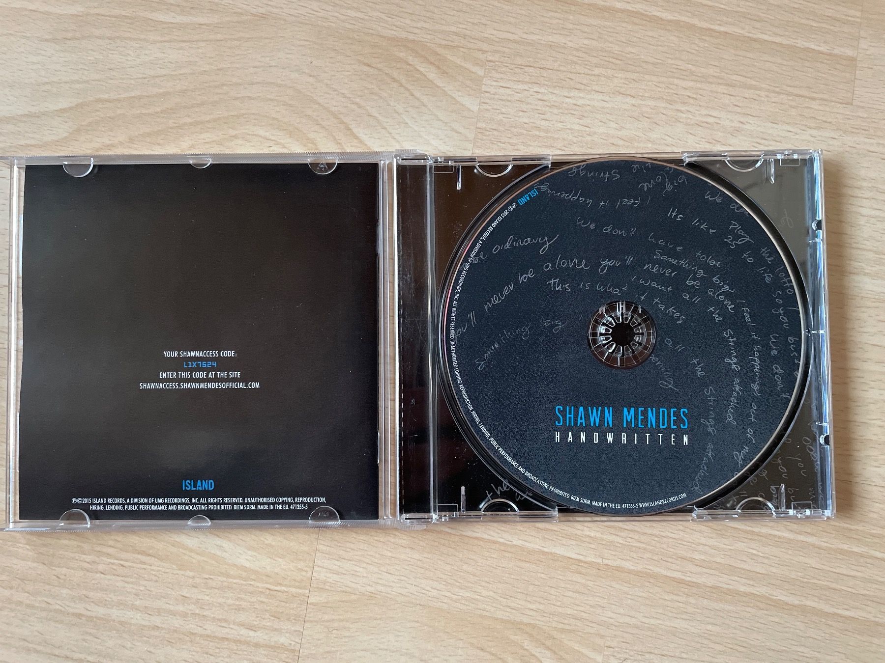 CD: Shawn Mendes Handwritten CD – Usato da Gurmels venduto da joe_bn5h 2