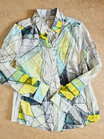 BLUSE SOMMERMANN M 38 TUNIKA TOP ZU JACKE HOSE TASCHE SCHAL