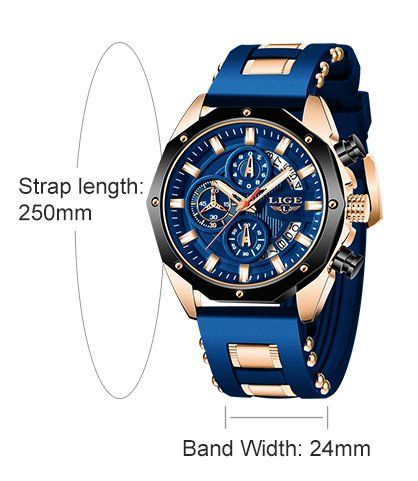 Uhren: Herren Chronograph Armbanduhr – Neu und originalverpackt aus Geneve von Titi2008 3