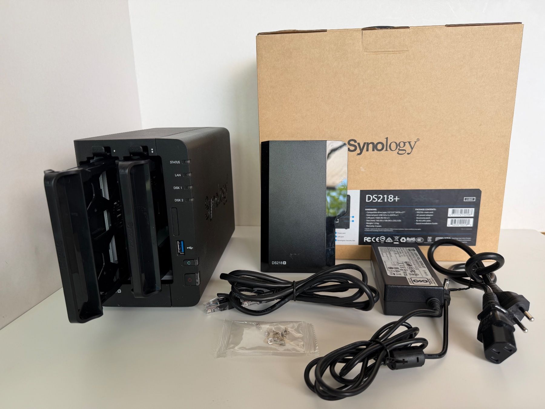 Synology Server: Synology NAS DS218+ (Ohne Harddisks) – Usato da Zollikerberg venduto da SmarterTec 1